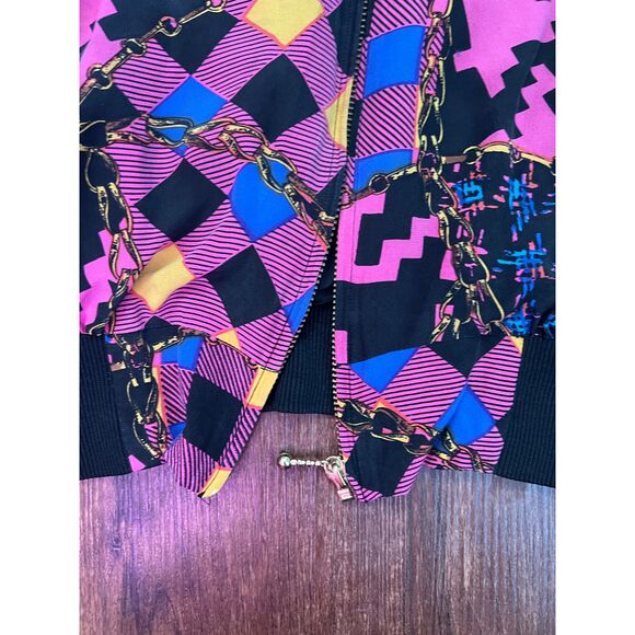 Spenser Jeremy silk Retro windbreaker y2k 90s 100% silk - Picture 3 of 8